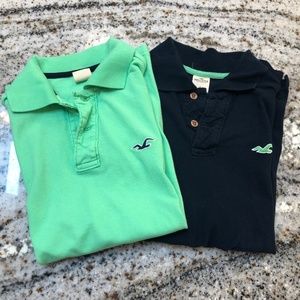 Guys Hollister Short Sleeve Knit  Shirts